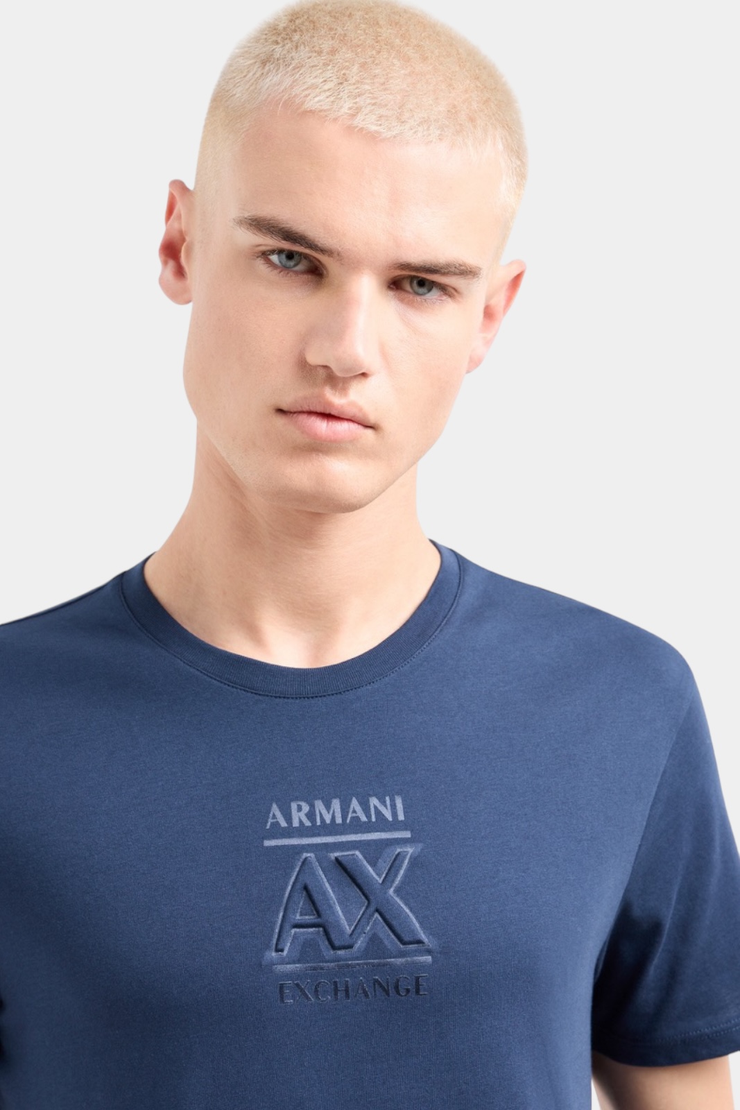 Синя футболка 3DZTBF ZJ3VZ 15BA Armani Exchange